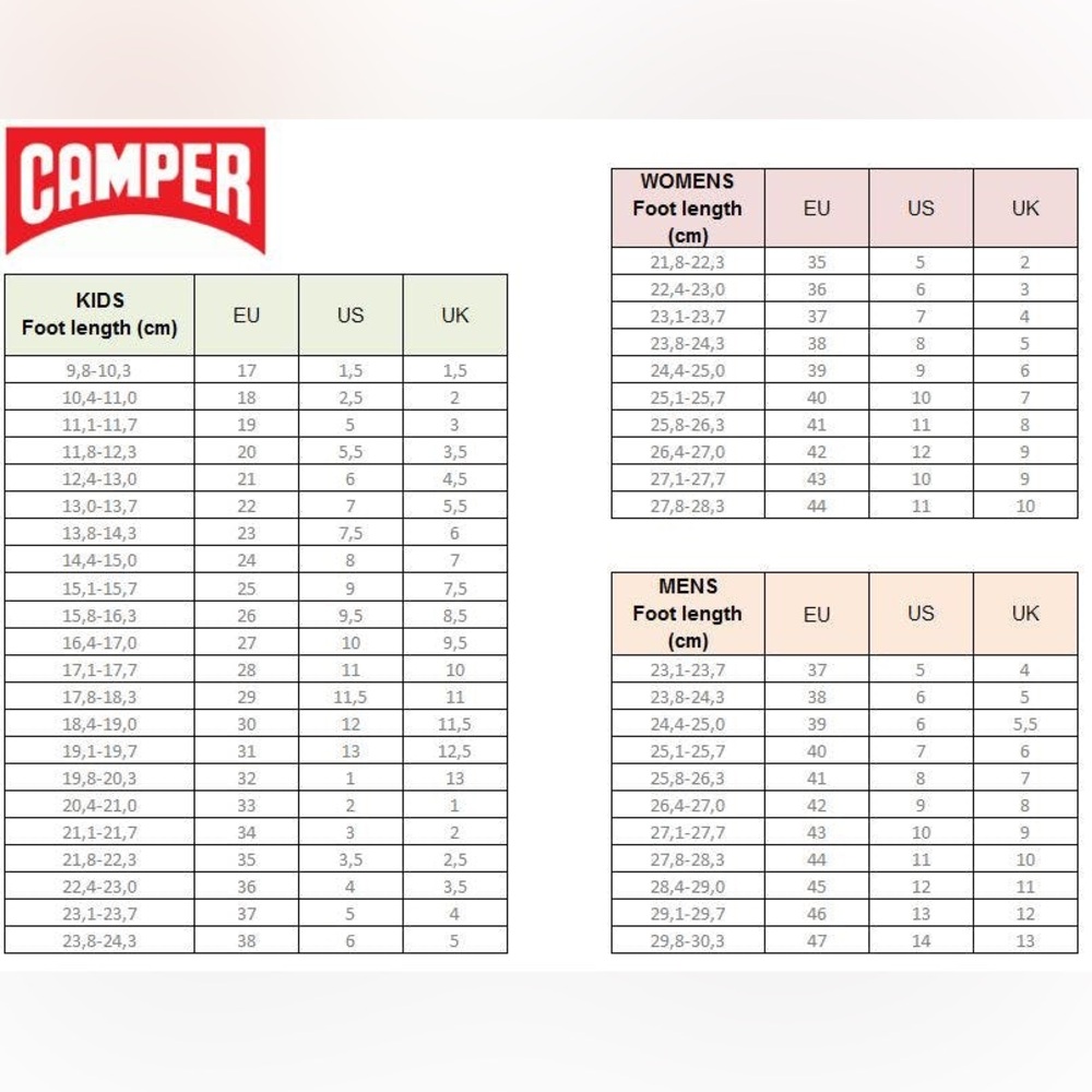 CAMPER DUD SNEAKERS SIZE 10 TRENDY STYLISH ACTIVE SPORTY MODERN - Picture 9 of 9
